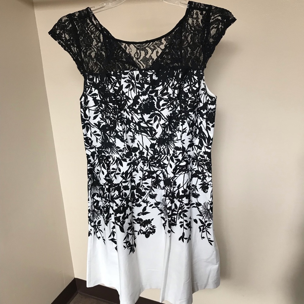 Maurice’s Floral Gradient A-line Dress
